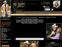 Tablet Screenshot of patgarrett.com